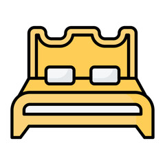 Bed Line Color Icon