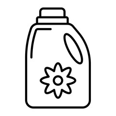 Fabric Softner Outline Icon