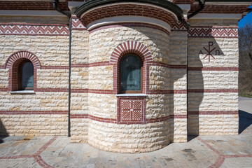 Naklejka premium Orthodox Divotino Monastery dedicated to Holy Trinity, Bulgaria
