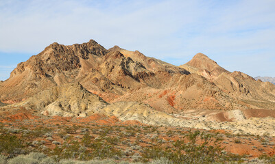 Colorful mountains - Valley of Fire State Park, Nevada