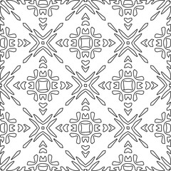 Striped geometric patterns. Digital design.Black and white pattern for web page, textures, card, poster, fabric, textile.