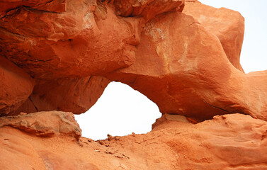 Hole in the rock - Valley of Fire State Park, Nevada