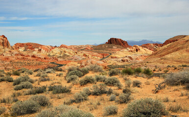 Rainbow Vista - Valley of Fire State Park, Nevada