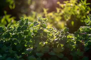 A picture of oregano made with Generative AI