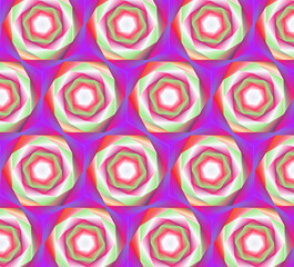 New style colorful 3d polygon geometric shapes pattern background design vector