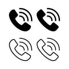 Call icon vector illustration. telephone sign and symbol. phone icon. contact us