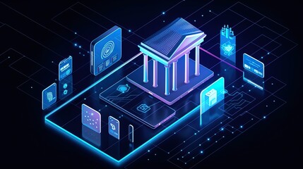 Revolutionizing Finance: Open Banking and the Future of Financial Services in 8K created with generative ai technology