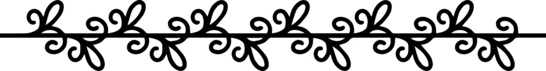 Border Line Hand Drawn
