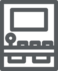 ミニミニアイコン　ゲーム筐体