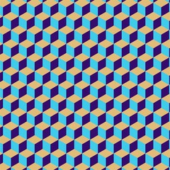 patr&oacute;n de cuadros en 3d