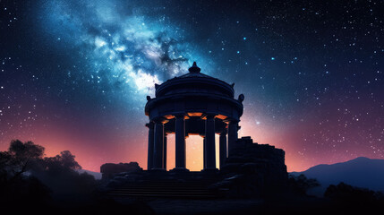 Obraz premium beautiful night sky 