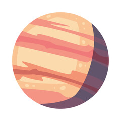 flat red planet