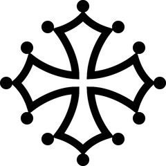 Occitanie flag. Occitanie is a region in the South West of France