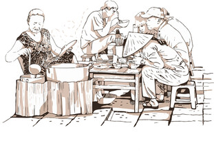 Vietnam is the popular street food of the world