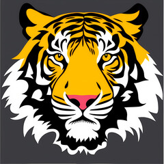 Fototapeta premium Tiger Mascot Illustration