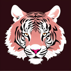 Obraz premium Tiger Mascot Illustration