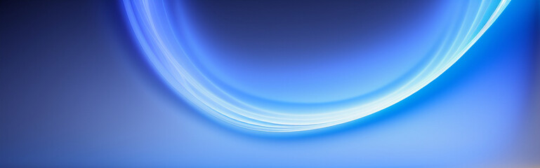 Obraz premium Illustration of a blue abstract background with flowing lines and curves created with Generative AI technology