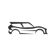 car logo template Icon Illustration Brand Identity. Isolated and flat illustration. Vector graphic