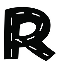 Race Track Alphabet SVG,Road Numbers,Letters,Road Bundle,Birthday,Car,Boys,Construction,Clipart,,Font,Cricut,Cameo,Font, alphabet svg, letters svg, road font, car racing, race car svg, race track, Rac