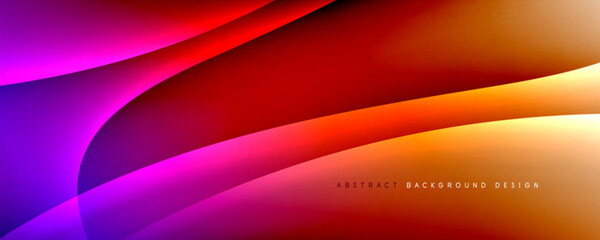 Dynamic trendy simple fluid color gradient abstract background with line effects. Vector Illustration For Wallpaper, Banner, Background, Card, Book Illustration, landing page
