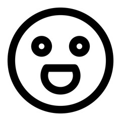 facial expression icon of emoticon