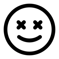 facial expression icon of emoticon