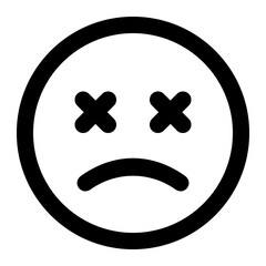 facial expression icon of emoticon