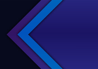 Triangle presentation blue line arrow purple dark background