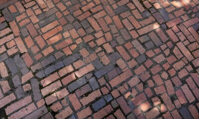 red brick wall or floor texture