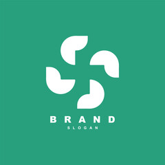 Obraz premium negative space cross health care logo design vector