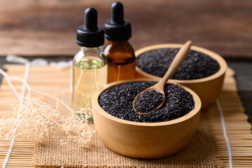 Black sesame seed and oil, Food ingredients in Asian cuisine