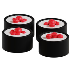japanese sushi 3d icon