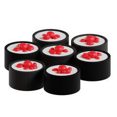 japanese sushi 3d icon