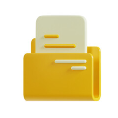 file document 3d icon