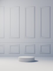 3D로 만든 거실 배경