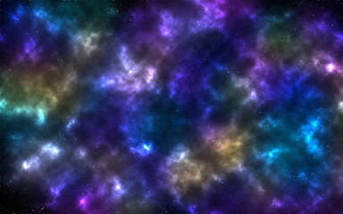 Obraz na płótnie Canvas background galaxy