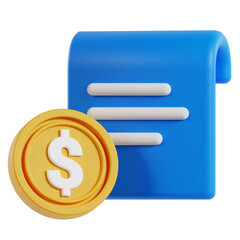 Document sale 3d Icon