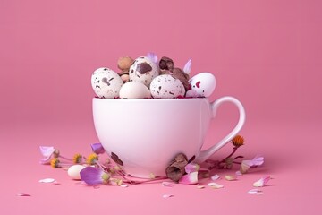 chocolate easter eggs , ai generated