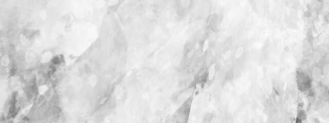 Silver, grey watercolor textured on white paper background. concrete wall white color for the background. Cement wall modern style background. White painted cement wall texture. White marble texture.