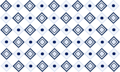 Fototapeta na wymiar seamless pattern, Two tone blue diamond repeat seamless pattern, replete image design for fabric printing
