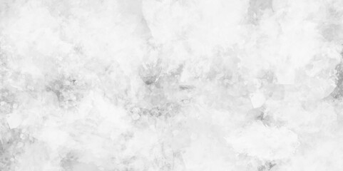 White, grey watercolor textured on white paper background. silver watercolor painting banner, textured design on white paper.