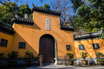 Fototapeta na wymiar Chinese Temples Architectural Design 02