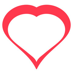 heart icon vector