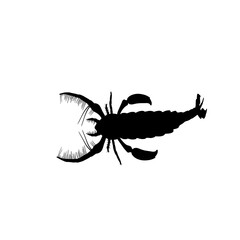 scorpion silhouette vector