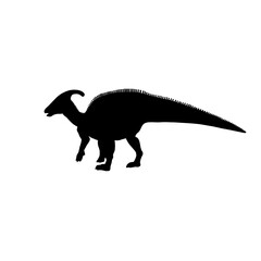 Parasaurolophus  dinosaur vector illustration vector