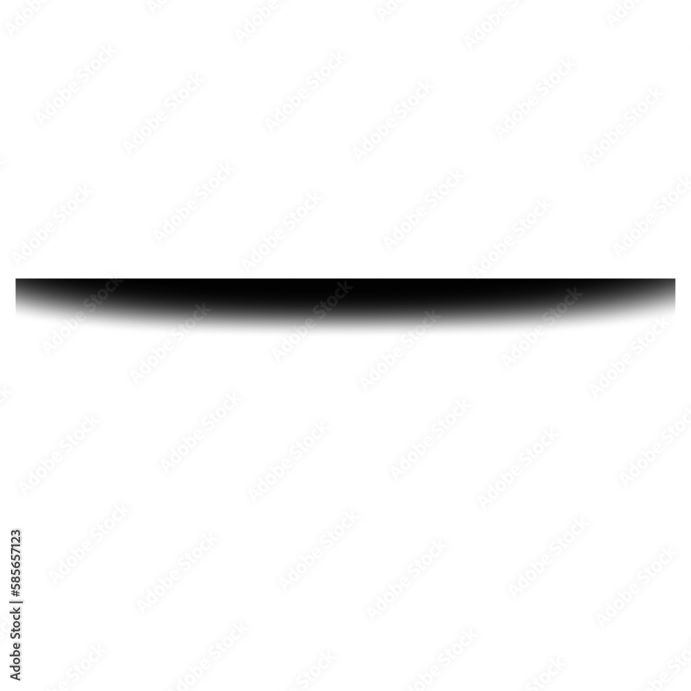 Poster realistic shadow effect for design