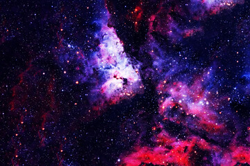 Beautiful galaxy background. Elements of this image furnishing NASA.