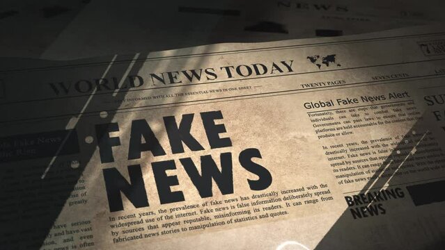 Reveal shot of newspaper about e-learning strategies