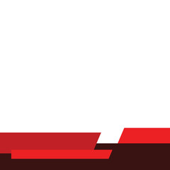 Obraz premium Geometric Modern Footer