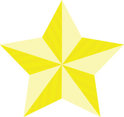 star shape logo design vector. star sign or symbol.